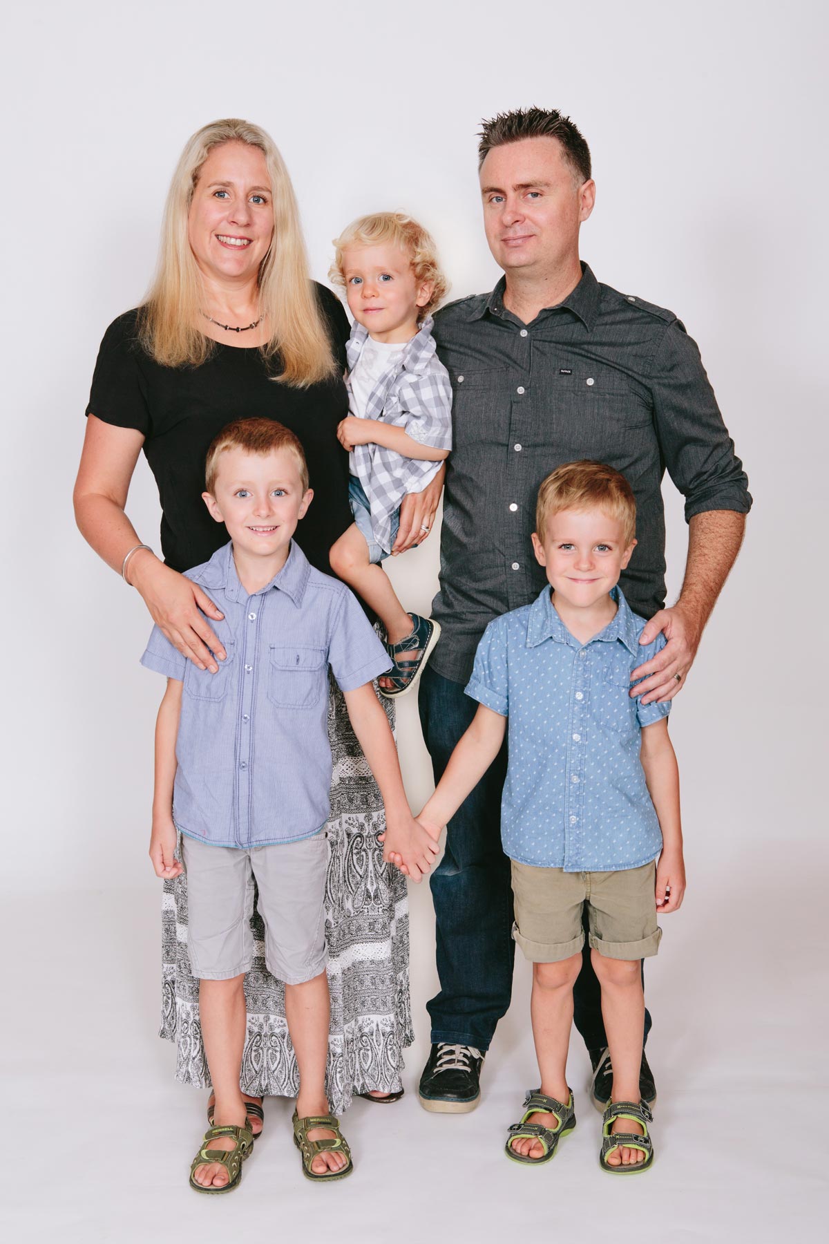 portrait studio photography of children and family photoshoot in west harbour auckland by sarah weber photography