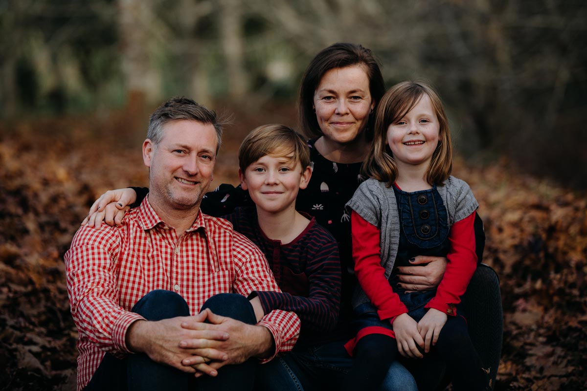 family lifestyle autumn portrait photo sessions in Rotorua by sarah weber photography