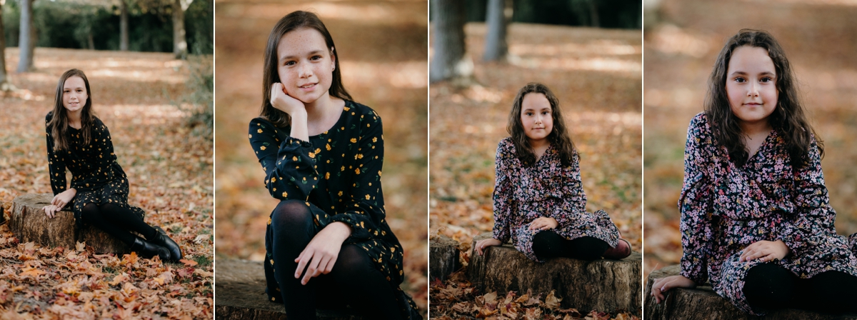 childrens portrait photoshoot during autumn lifestyle mini session in west auckland. Photos by sarah weber photography